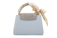 0348. Louis Vuitton Mini Capucines, Karung Handle, Gold Hardware