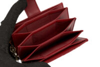 0359. Dior, Lady Dior Mini, Red Patent, Gold Hardware