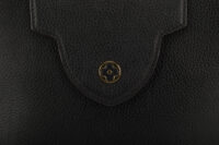 0360. Louis Vuitton Capucines BB, Black Leather, Gold Hardware10
