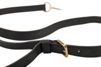 0360. Louis Vuitton Capucines BB, Black Leather, Gold Hardware14