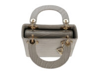 0362. Dior, Lady Dior Grey Alligator, Crystal Hardware