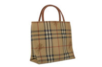 0363. Burberry Beige mini tote, Gold Hardware2