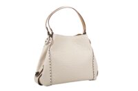 0367. Coach Cream Edie Shoulder 31 Bag, Dark Tone Hardware2
