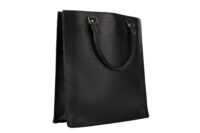 0371. Louis Vuitton Epi Sac Plat Bag, Silver Hardware2