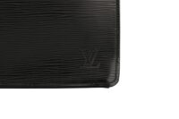 0371. Louis Vuitton Epi Sac Plat Bag, Silver Hardware6