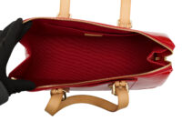 0375. Louis Vuitton Rosewood Patent Leather, Gold Hardware11