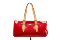 0375. Louis Vuitton Rosewood Patent Leather, Gold Hardware3