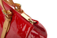 0375. Louis Vuitton Rosewood Patent Leather, Gold Hardware7