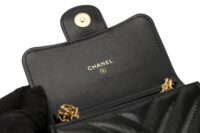 0369. Chanel Boy, Belt Bag, Gold Hardware9