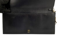 0388. Dior, Lady Dior Clutch Black Cannage, Gold Hardware10