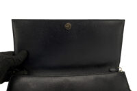 0388. Dior, Lady Dior Clutch Black Cannage, Gold Hardware11