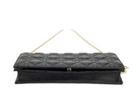 0388. Dior, Lady Dior Clutch Black Cannage, Gold Hardware9