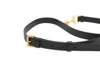 0391. Dior Saddle Bag, Black Calfskin, Gold Hardware TEMP16