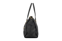 0401. LV Aspire Black Leather Tote, Gold Hardware4