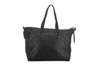 0401. LV Aspire Black Leather Tote, Gold Hardware5