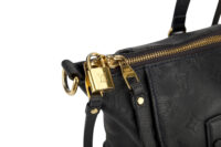 0401. LV Aspire Black Leather Tote, Gold Hardware7