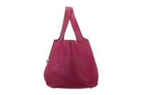0405. Hermes Picotin 18, Purple Clemence Leather, Palladium Hardware3
