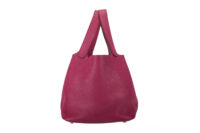 0405. Hermes Picotin 18, Purple Clemence Leather, Palladium Hardware4