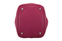 0405. Hermes Picotin 18, Purple Clemence Leather, Palladium Hardware7