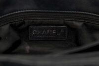 0407. Chanel Timeless Quilted Black Lambskin Leather, Silver Hardware11