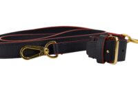 0408. Louis Vuitton Montaigne BB Black Empriente BB Black Leather, Gold Hardware19
