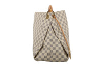 0421. Louis Vuitton Artsy, Damier Azur, Gold Hardware3
