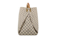 0421. Louis Vuitton Artsy, Damier Azur, Gold Hardware5