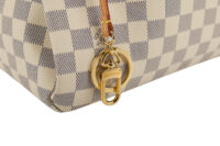 0421. Louis Vuitton Artsy, Damier Azur, Gold Hardware6