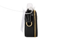 0432. Prada Odette, Black Patent Leather, Gold Hardware3