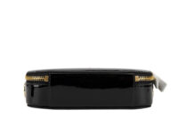0432. Prada Odette, Black Patent Leather, Gold Hardware6