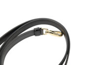 0432. Prada Odette, Black Patent Leather, Gold Hardware9