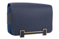0434. Hermes Geta Navy, Gold Hardware2