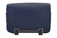 0434. Hermes Geta Navy, Gold Hardware4