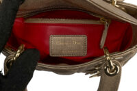 0441. Lady Dior Mini Metallic Gold Cannage, Gold Hardware11
