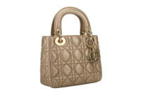 0441. Lady Dior Mini Metallic Gold Cannage, Gold Hardware2