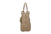 0441. Lady Dior Mini Metallic Gold Cannage, Gold Hardware5