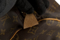 0448. Louis Vuitton Keepall 50, Monogram, Gold Hardware10
