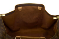 0448. Louis Vuitton Keepall 50, Monogram, Gold Hardware11