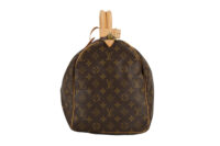 0448. Louis Vuitton Keepall 50, Monogram, Gold Hardware5