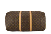 0448. Louis Vuitton Keepall 50, Monogram, Gold Hardware6