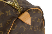 0448. Louis Vuitton Keepall 50, Monogram, Gold Hardware8