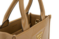 0452. Prada Mini Symbole Leather Tote Bag NEW9