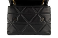 0453. Prada Mini Symbole Leather Tote Bag10