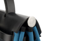 0456. Hermes Herbag 31 Blue Jean Canvas, Palladium Hardware11