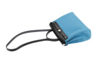 0456. Hermes Herbag 31 Blue Jean Canvas, Palladium Hardware13