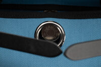 0456. Hermes Herbag 31 Blue Jean Canvas, Palladium Hardware9