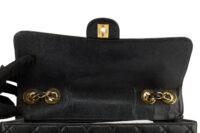 0458. Chanel Jumbo Classic Flap Vintage, Black Caviar Leather, Gold Hardware11