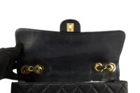 0458. Chanel Jumbo Classic Flap Vintage, Black Caviar Leather, Gold Hardware13