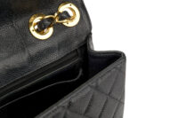 0458. Chanel Jumbo Classic Flap Vintage, Black Caviar Leather, Gold Hardware17