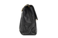 0458. Chanel Jumbo Classic Flap Vintage, Black Caviar Leather, Gold Hardware3